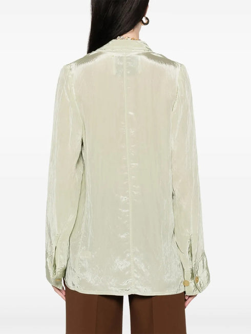 FORTE FORTE CRINKLED BLAZER